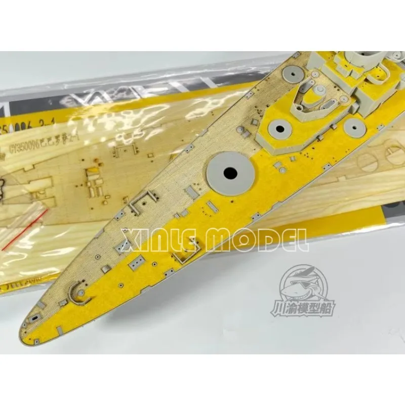 Chuanyu CY350096 Деревянная палуба Cruiser Barbarossa 1/350 + укрытие, для Trumpeter 05370, DIY
Chuanyu CY350096 Деревянная палуба Cruiser Barbarossa 1/350 + укрытие, для Trumpeter 05370, DIY