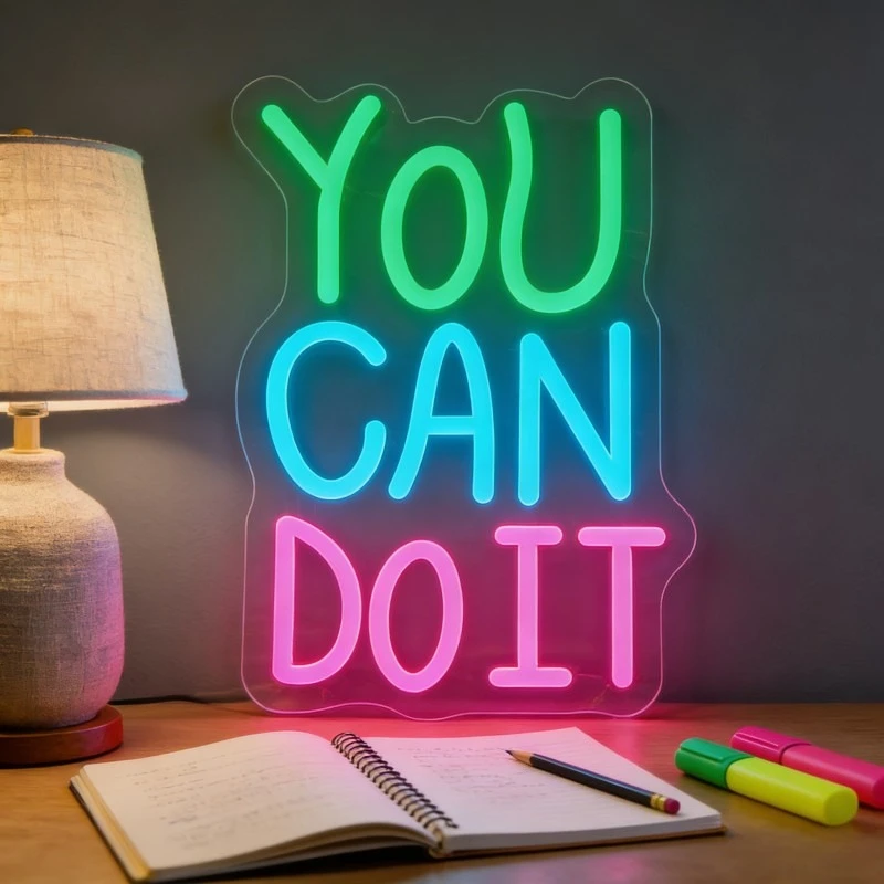 YOU CAN DO IT Neon Sign USB Dimmable LED Neon Light Sign Wall Art Decoration for Gameroom Bedroom Livingroom Bar Party Gifts
YOU CAN DO IT Neon Sign USB Dimmable LED Neon Light Sign Wall Art Decoration for Gameroom Bedroom Livingroom Bar Party Gifts