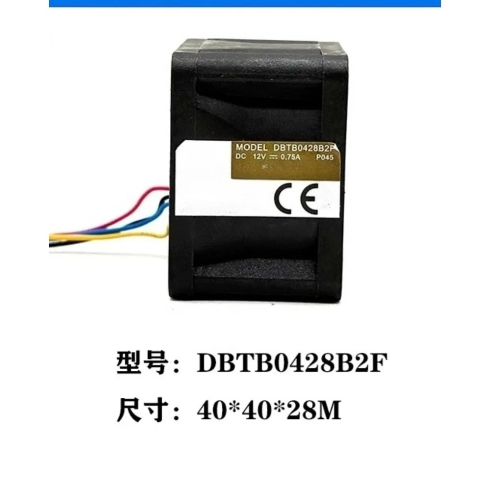 4028 High Pressure Fan DBTB0428B2F DC12V 0.75A For AVC Server Fan (002)
4028 High Pressure Fan DBTB0428B2F DC12V 0.75A For AVC Server Fan (002)