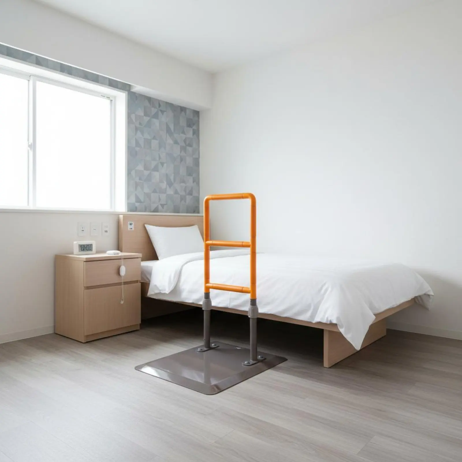 Floor Standing Bed Rail Fall Protection Bed Assist Rail Bedside Safety Handle High Weight Capacity Couch Standing Aid
Floor Standing Bed Rail Fall Protection Bed Assist Rail Bedside Safety Handle High Weight Capacity Couch Standing Aid
