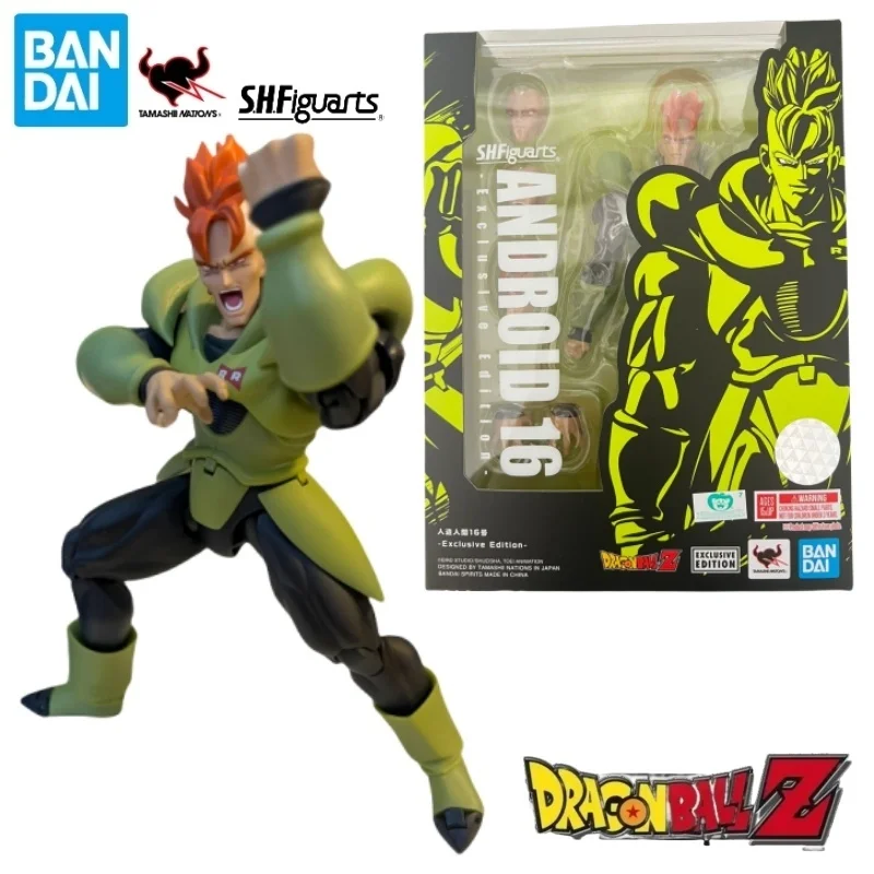 Genuine Original Bandai Shfiguarts Sdcc Dragon Ball Android 16 In Stock Anime Action Collection Figures Model Toys Birthday Gift
Genuine Original Bandai Shfiguarts Sdcc Dragon Ball Android 16 In Stock Anime Action Collection Figures Model Toys Birthday Gift