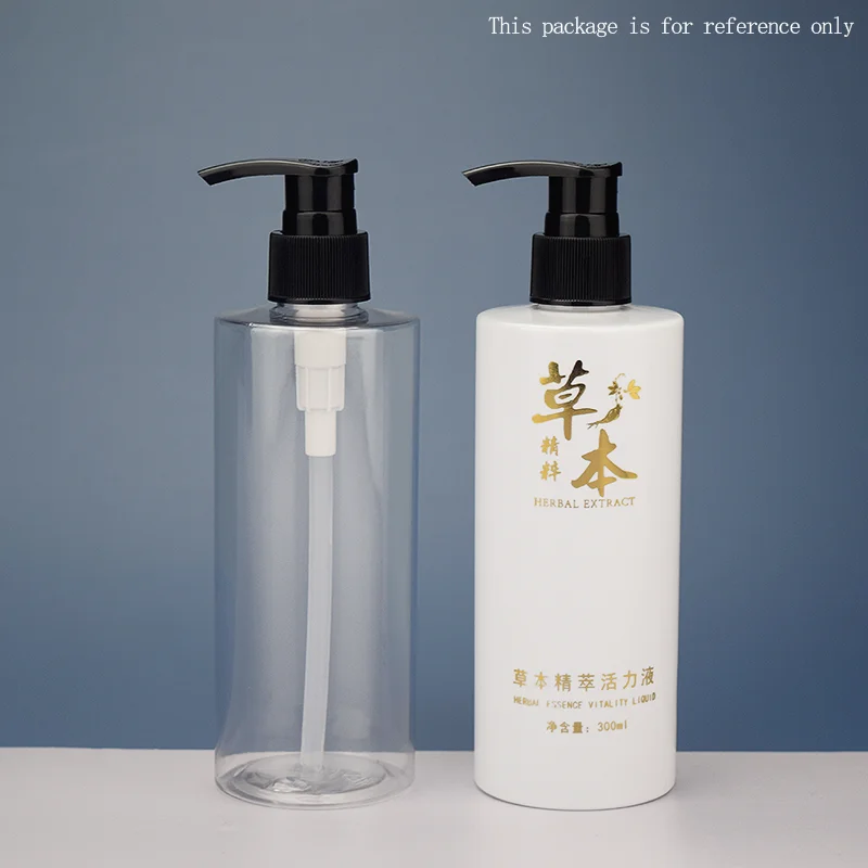 3Pcs 300ML Clear Frosted PET Pump Bottles with Black Pumps Portable Soap Dispenser for Home Liquid Beauty Health Skincare Shampo
3Pcs 300ML Clear Frosted PET Pump Bottles with Black Pumps Portable Soap Dispenser for Home Liquid Beauty Health Skincare Shampo