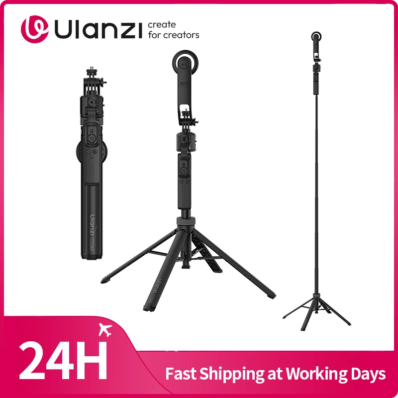 Ulanzi TT23M Magnetic Auto-Tracking Selfie Stick Tripod Smart Face Tracking Selfie Stick Ground Tripod for Outdoor Travel Vlog
Ulanzi TT23M Magnetic Auto-Tracking Selfie Stick Tripod Smart Face Tracking Selfie Stick Ground Tripod for Outdoor Travel Vlog