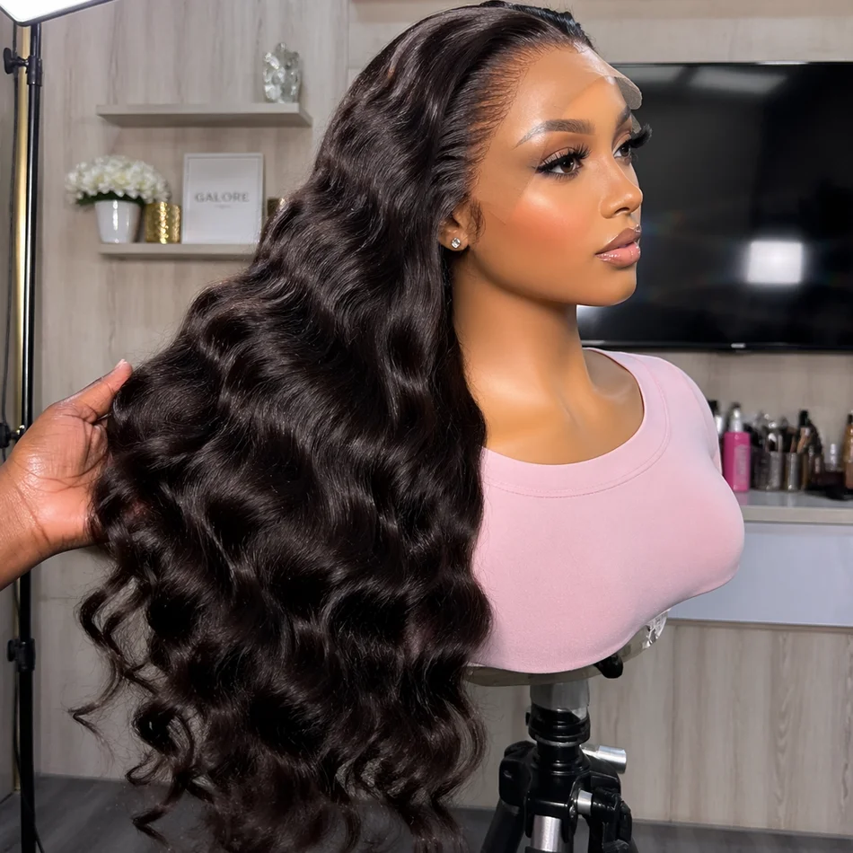 40 Inch Natural Black Body Wave 250% Density Remy Human Hair Wigs 13x6 HD Lace Frontal Bleached Knots 5x5 Glueless Luxury Thick
40 Inch Natural Black Body Wave 250% Density Remy Human Hair Wigs 13x6 HD Lace Frontal Bleached Knots 5x5 Glueless Luxury Thick