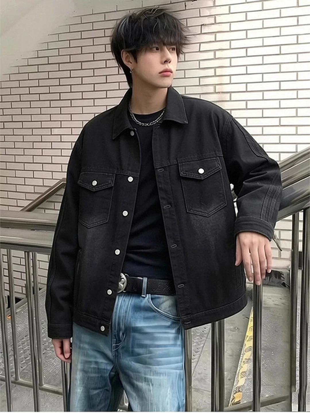 Bla American Stripe Waed ort Men's Denim Jaet Spring Vintage Workwear Jaet Loose Fit Youth Active Home Sport
Bla American Stripe Waed ort Men's Denim Jaet Spring Vintage Workwear Jaet Loose Fit Youth Active Home Sport