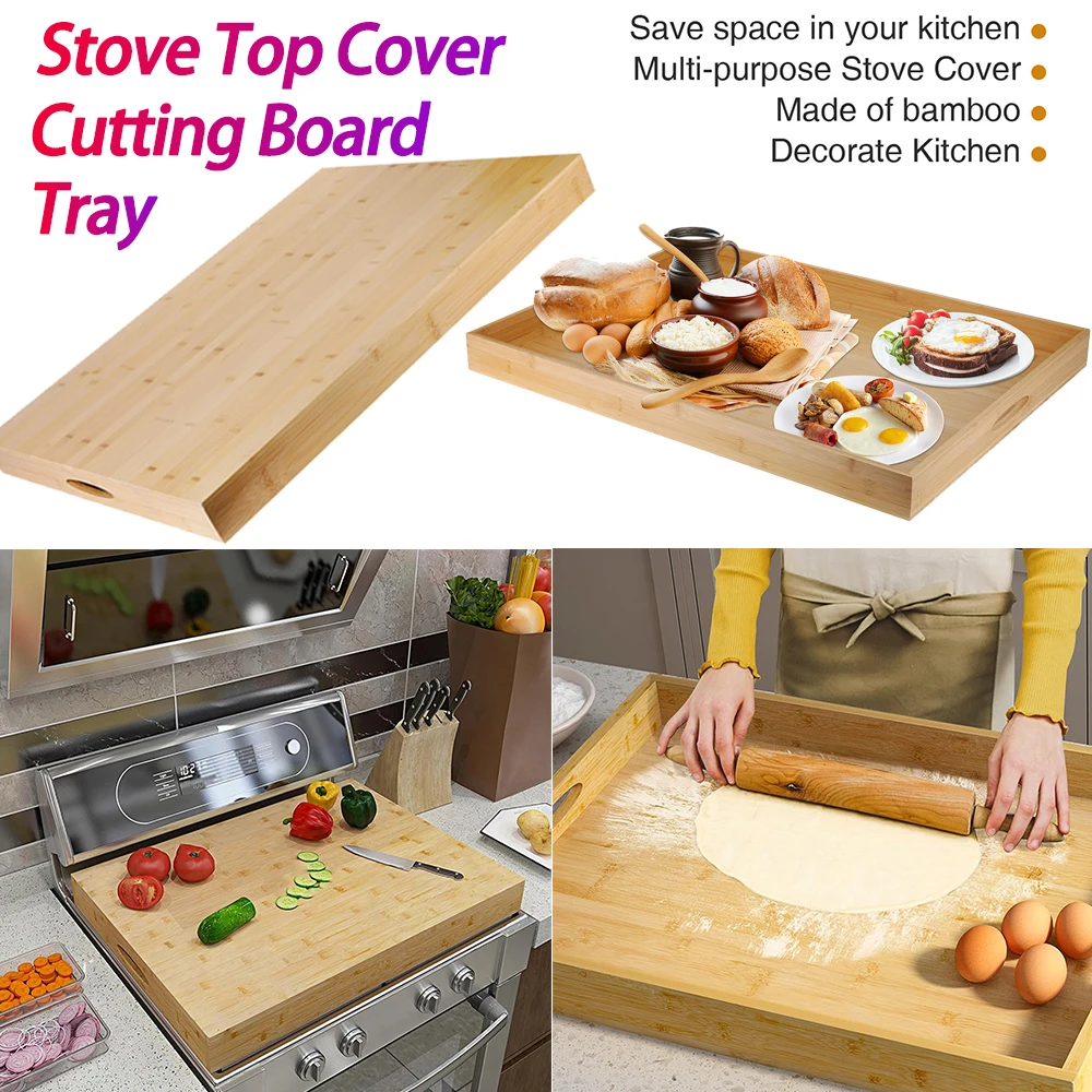 Bamboo Sink Cover RV Stove Top Cover Multi-Purpose Noodle Board Stove Cover Space-Saving Large Charcuterie Board for Gas Burners
Bamboo Sink Cover RV Stove Top Cover Multi-Purpose Noodle Board Stove Cover Space-Saving Large Charcuterie Board for Gas Burners