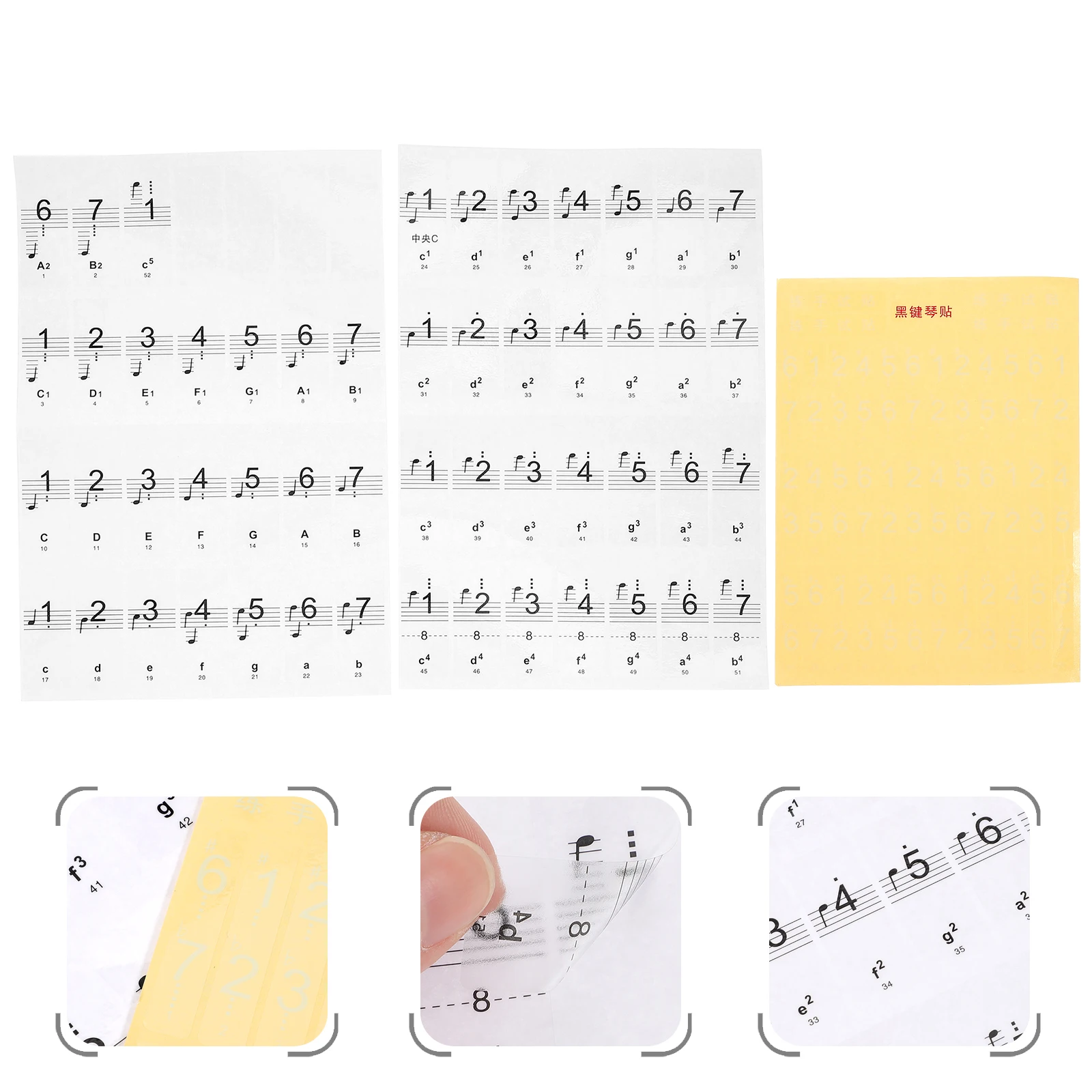 1pc Keyboard Stickers Removable Durable Clear Labels Easy Install Gift For Beginners Key Decal Keyboard Note Sticker Beginner
1pc Keyboard Stickers Removable Durable Clear Labels Easy Install Gift For Beginners Key Decal Keyboard Note Sticker Beginner