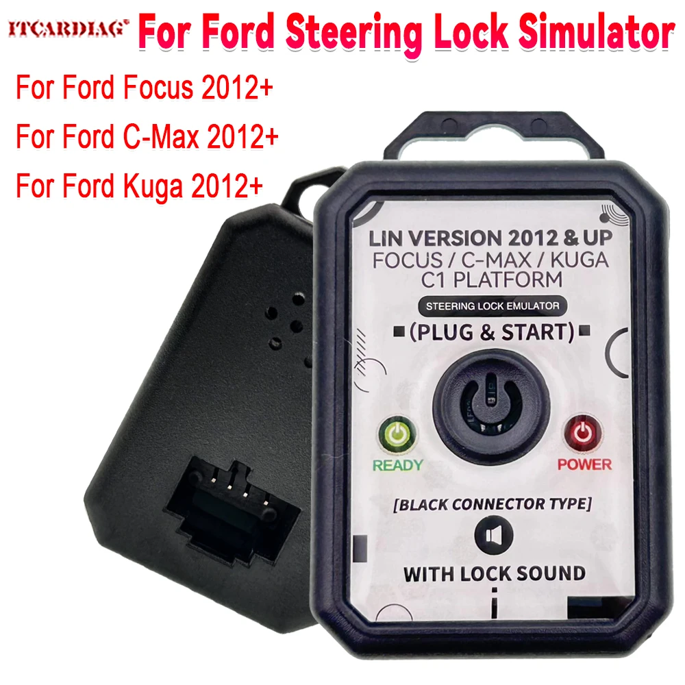 Steering Lock Simulator Emulator For Ford Focus C-Max Kuga C1 Platform 2012 & UP With Lock Sound
Steering Lock Simulator Emulator For Ford Focus C-Max Kuga C1 Platform 2012 & UP With Lock Sound