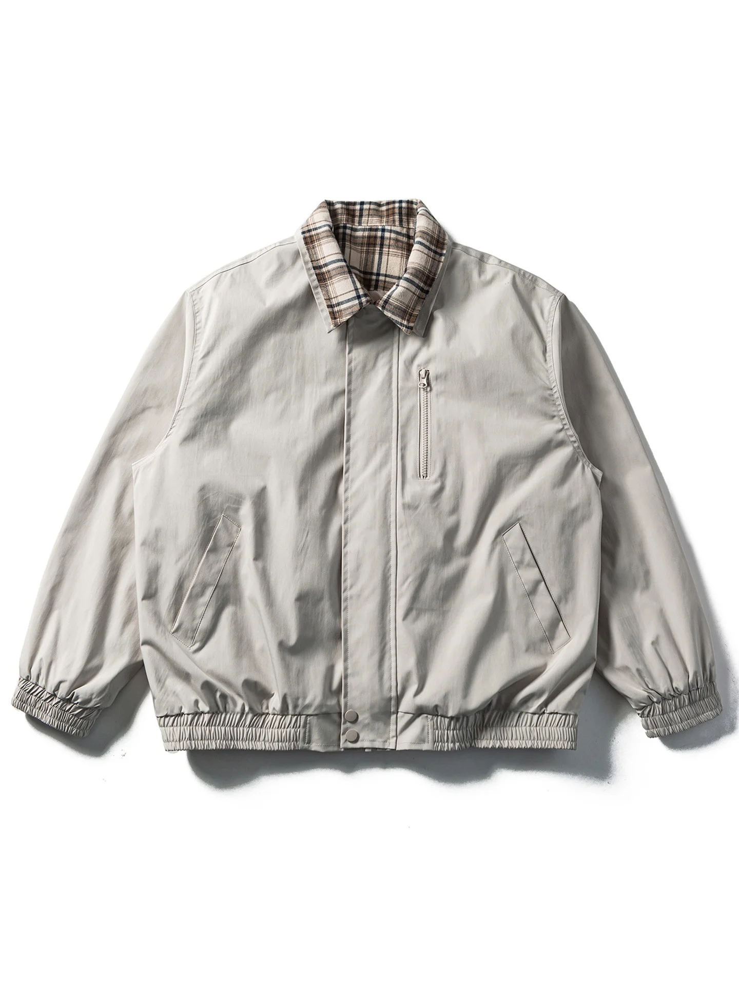 American Retro Plaid Patchwork Fake Two-Piece Collar Jaet Men's Spring New Sle Couple Match Workwear Coat Youth ular
American Retro Plaid Patchwork Fake Two-Piece Collar Jaet Men's Spring New Sle Couple Match Workwear Coat Youth ular