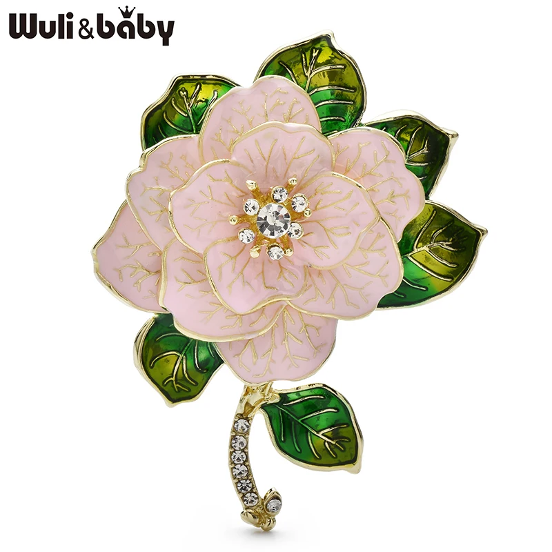 Wuli&baby Luxury Pretty Camellia Flower Brooches White Enamel Charming Plants Brooch For Women's Clothes Coat Pins Gifts
Wuli&baby Luxury Pretty Camellia Flower Brooches White Enamel Charming Plants Brooch For Women's Clothes Coat Pins Gifts