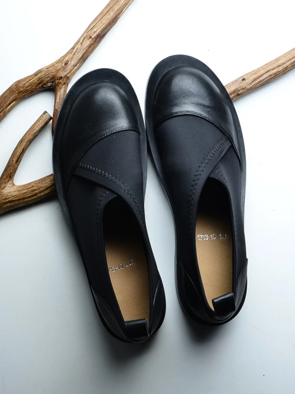 Retro British Style Women's Leather Elastic Fabric Slip-On Loafers Fashionable Casual Flat Heel round Toe Deep Mouth Single S...
Retro British Style Women's Leather Elastic Fabric Slip-On Loafers Fashionable Casual Flat Heel round Toe Deep Mouth Single S...