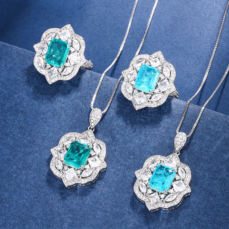 Jewelry Gold Plated Emerald High-Grade Vintage Set for Women 8*10
Jewelry Gold Plated Emerald High-Grade Vintage Set for Women 8*10
