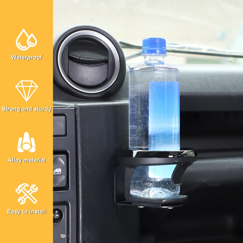 For Land Rover Defender 90 110 130 04-18 Carbon Steel Black Car Center Console Water Cup Holder Trim Car tool Accessories
For Land Rover Defender 90 110 130 04-18 Carbon Steel Black Car Center Console Water Cup Holder Trim Car tool Accessories