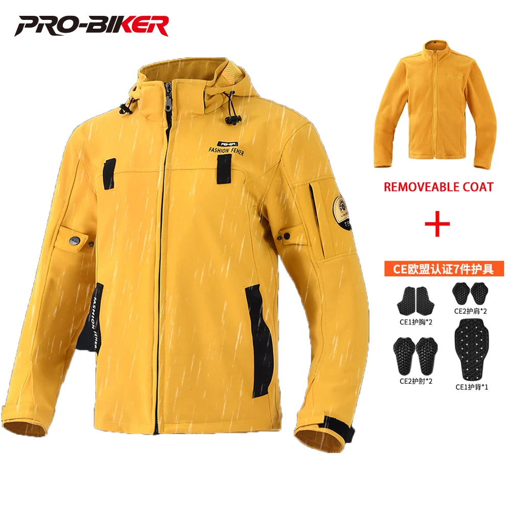 Waterproof Motorcycle Jacket Man Women Moto Racing Jacket Wearable Motocross Outdoor Riding Protective Coat With CE Gear
Waterproof Motorcycle Jacket Man Women Moto Racing Jacket Wearable Motocross Outdoor Riding Protective Coat With CE Gear