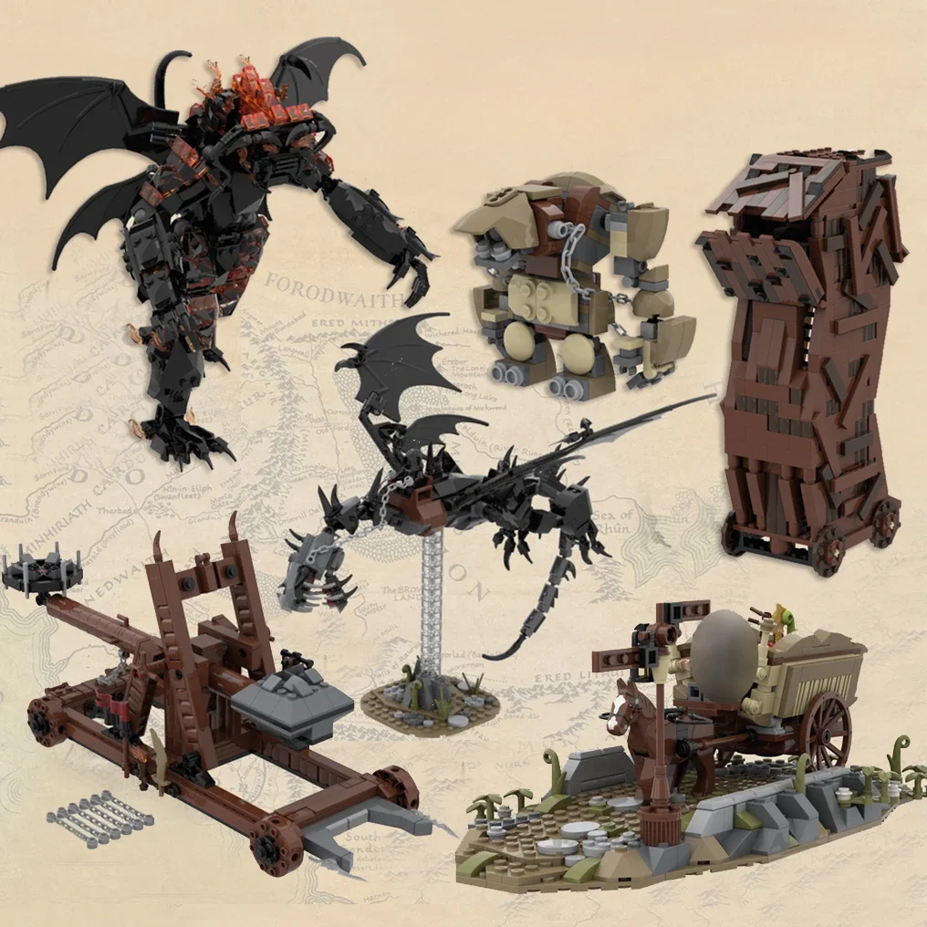 Movie Scene MOC Building Block Tower Model The Tree Bricks The Witch King toy Ultimate Collector Series present
Movie Scene MOC Building Block Tower Model The Tree Bricks The Witch King toy Ultimate Collector Series present