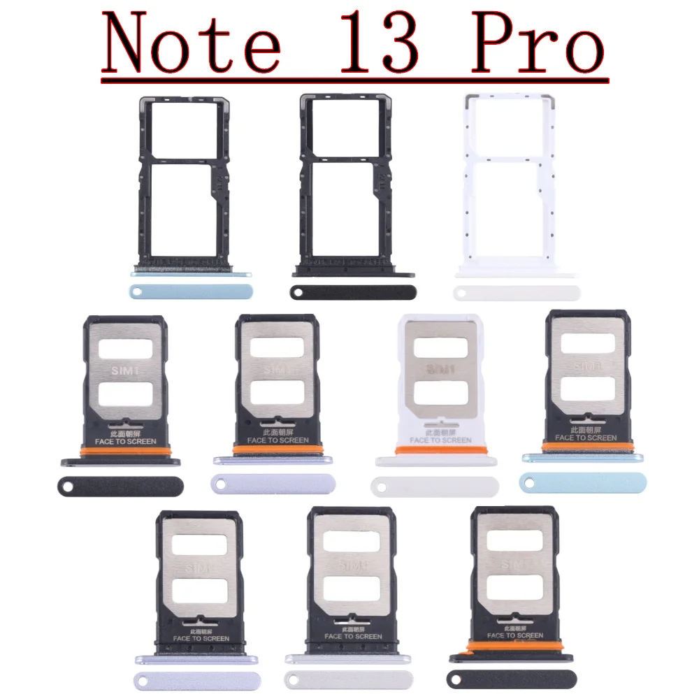 Двойной чип лотка для SIM-карты для Xiaomi Redmi Note 13 Pro 4G 13Pro + 5G Держатель для карт Micro SD Слот для SIM-карты Запасные части
Двойной чип лотка для SIM-карты для Xiaomi Redmi Note 13 Pro 4G 13Pro + 5G Держатель для карт Micro SD Слот для SIM-карты Запасные части