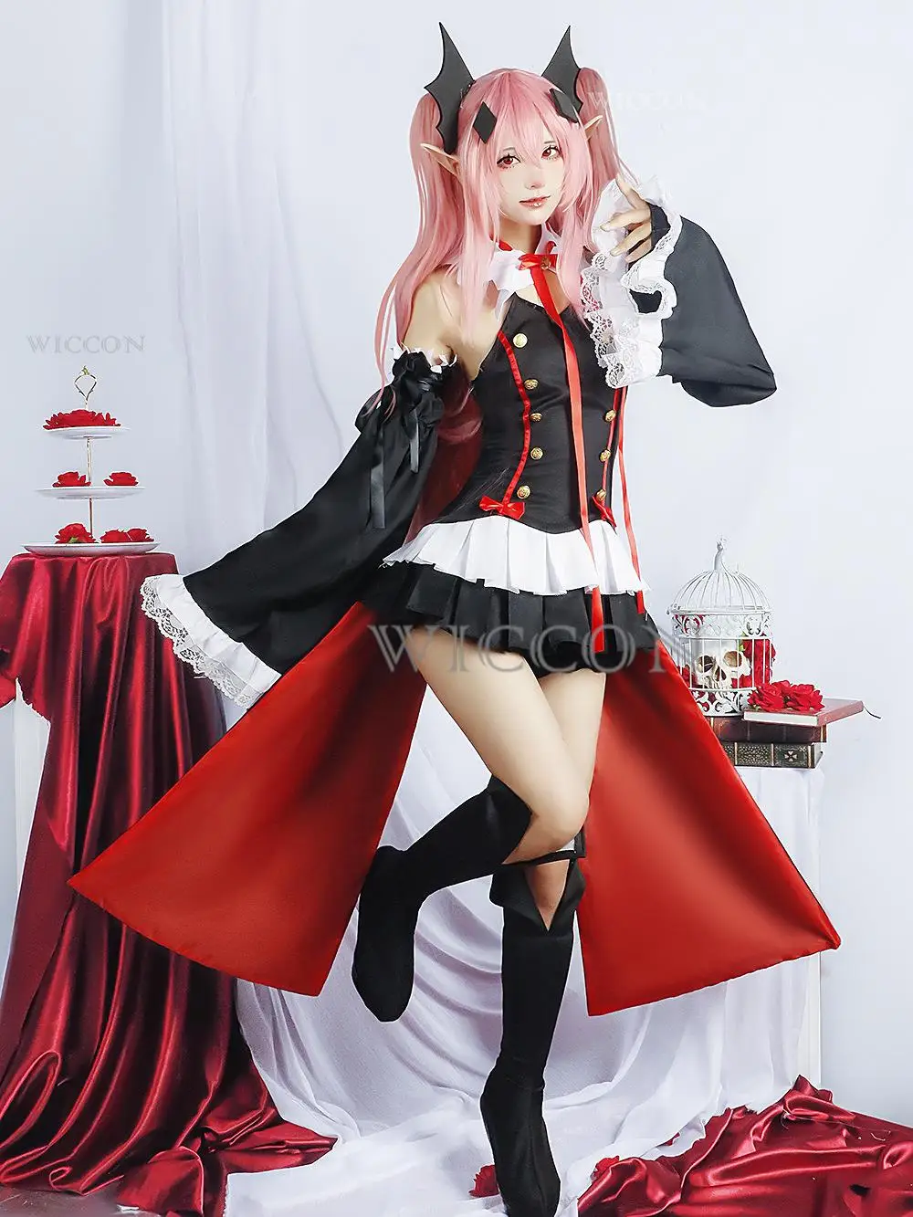 Серафим Конца Owari no Seraph Krul Tepes Косплей Костюм Униформа Парик Косплей Аниме Ведьма Вампир Костюм на Хэллоуин для женщин
Серафим Конца Owari no Seraph Krul Tepes Косплей Костюм Униформа Парик Косплей Аниме Ведьма Вампир Костюм на Хэллоуин для женщин