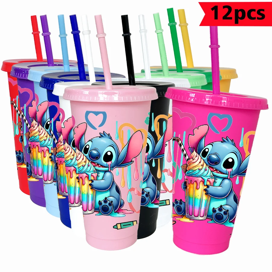 12 шт./упак. Disney Stitch мороженое 26 унций красочный пластиковый стакан для дня рождения, питьевая посуда, чашка для сока, кофе
12 шт./упак. Disney Stitch мороженое 26 унций красочный пластиковый стакан для дня рождения, питьевая посуда, чашка для сока, кофе