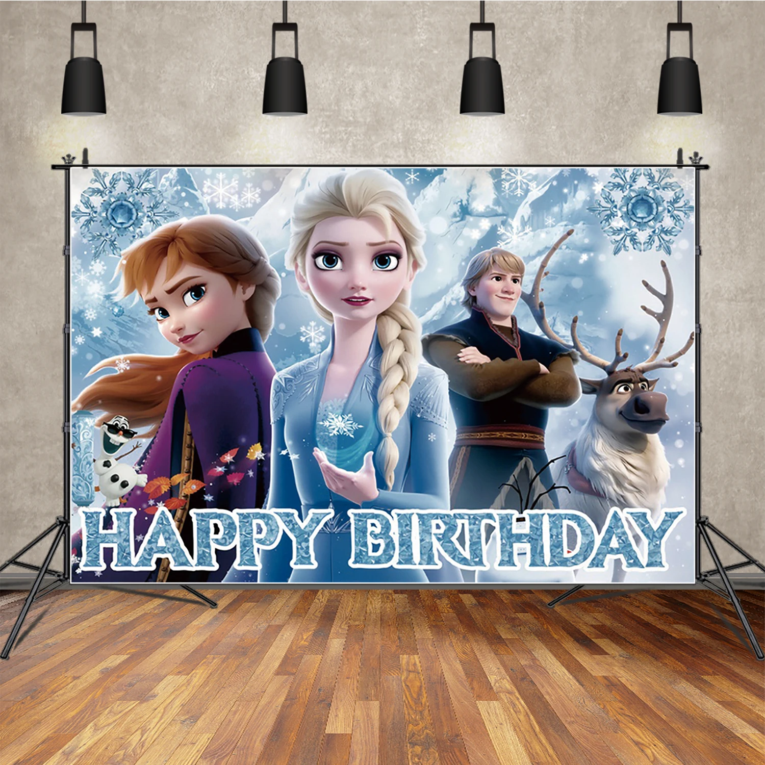 Happy Birthday Frozen Photography Background Banner Anna Elsa Queen Poster Backdrop Baby Studio Party Decor Props Photo
Happy Birthday Frozen Photography Background Banner Anna Elsa Queen Poster Backdrop Baby Studio Party Decor Props Photo