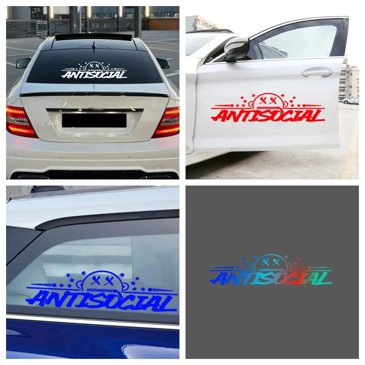 PVC JDM Car Decal Windshield Banner Sticker Side Rear Window Anti Social Night Racer Accessories Waterproof
PVC JDM Car Decal Windshield Banner Sticker Side Rear Window Anti Social Night Racer Accessories Waterproof