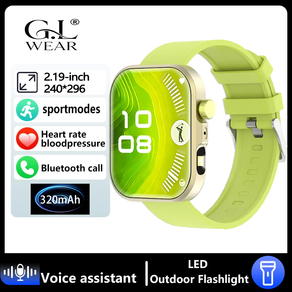 G.L Wear 2026 New Sports Smartwatch Bluetooth Call LED Flashlight Multifunction Outdoor For Men Women
G.L Wear 2026 New Sports Smartwatch Bluetooth Call LED Flashlight Multifunction Outdoor For Men Women