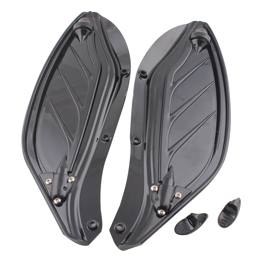 ABS Adjustable Side Wing Windshield Fairing Air Deflector For Harley Touring Electra Glide FLHR FLHT FLHX 96-13 Motorcycle Parts
ABS Adjustable Side Wing Windshield Fairing Air Deflector For Harley Touring Electra Glide FLHR FLHT FLHX 96-13 Motorcycle Parts