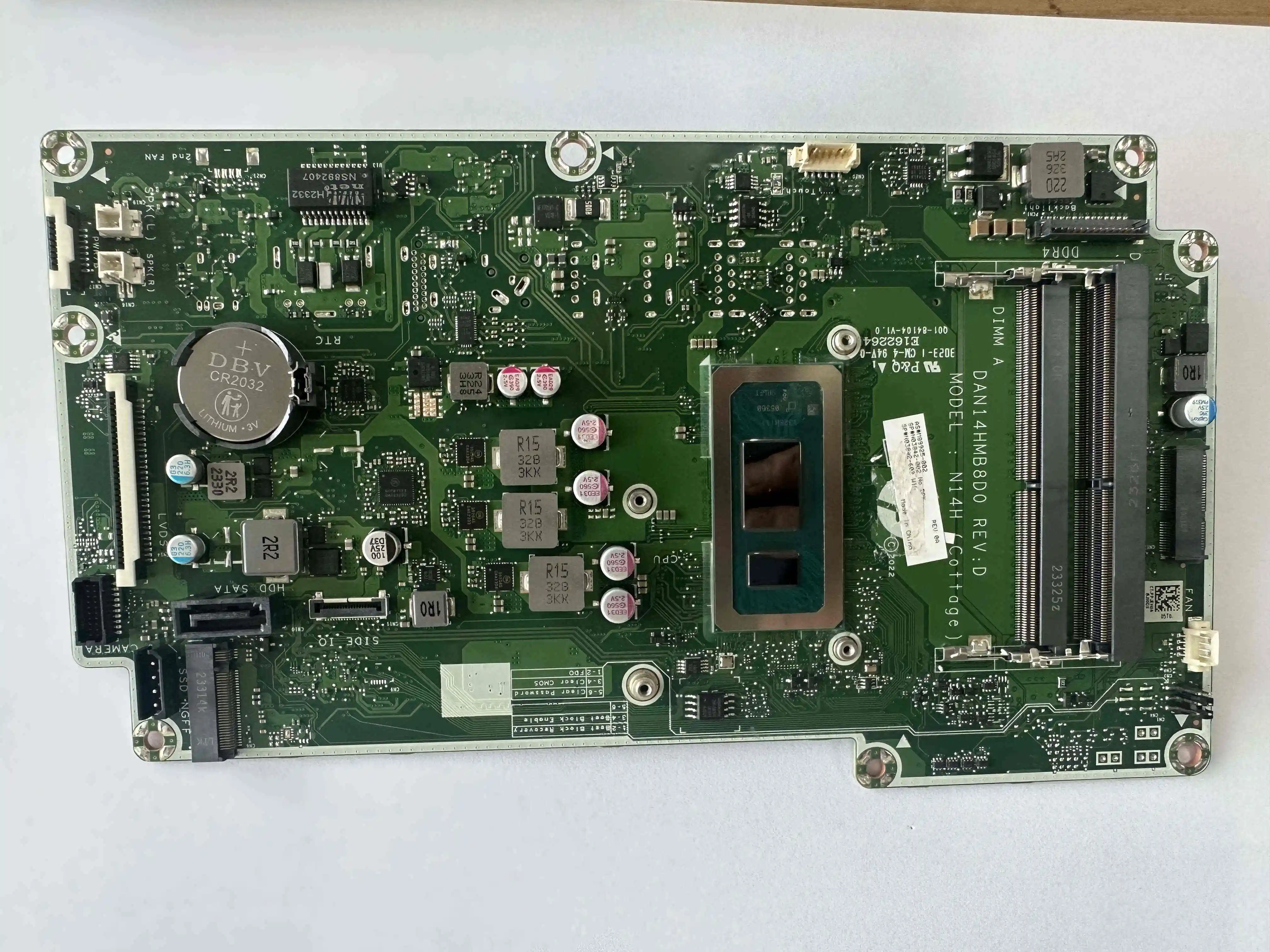 For HP 22-dd 22-dd2000i 22-DD2020LA Motherboard I3-1215U i5-1235U DAN14HMB8D0 M89925-002 N03842-002 N03842-602 N03842-601
For HP 22-dd 22-dd2000i 22-DD2020LA Motherboard I3-1215U i5-1235U DAN14HMB8D0 M89925-002 N03842-002 N03842-602 N03842-601