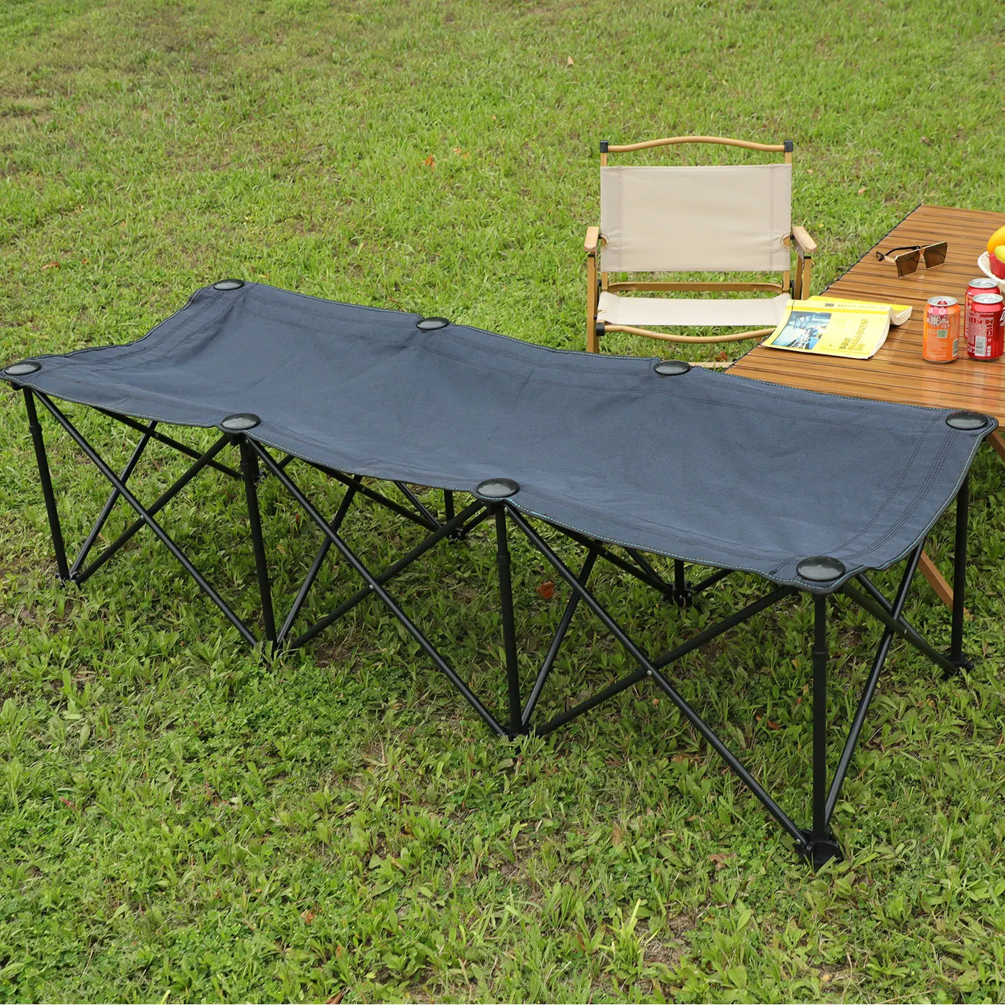 Outdoor camping folding bed, simple escort bed, single portable lunch break bed
Outdoor camping folding bed, simple escort bed, single portable lunch break bed