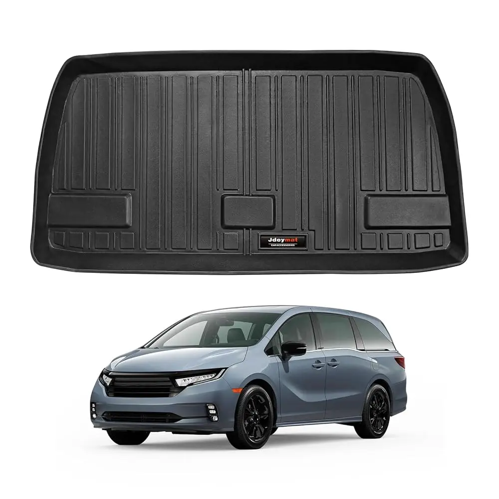 Custom Fit for 2018-2025 2026 Honda Odyssey Mini Passenger Van Cargo Mats Trunk Liner All Weather TPE Rubber Mat (Cargo Liner)
Custom Fit for 2018-2025 2026 Honda Odyssey Mini Passenger Van Cargo Mats Trunk Liner All Weather TPE Rubber Mat (Cargo Liner)