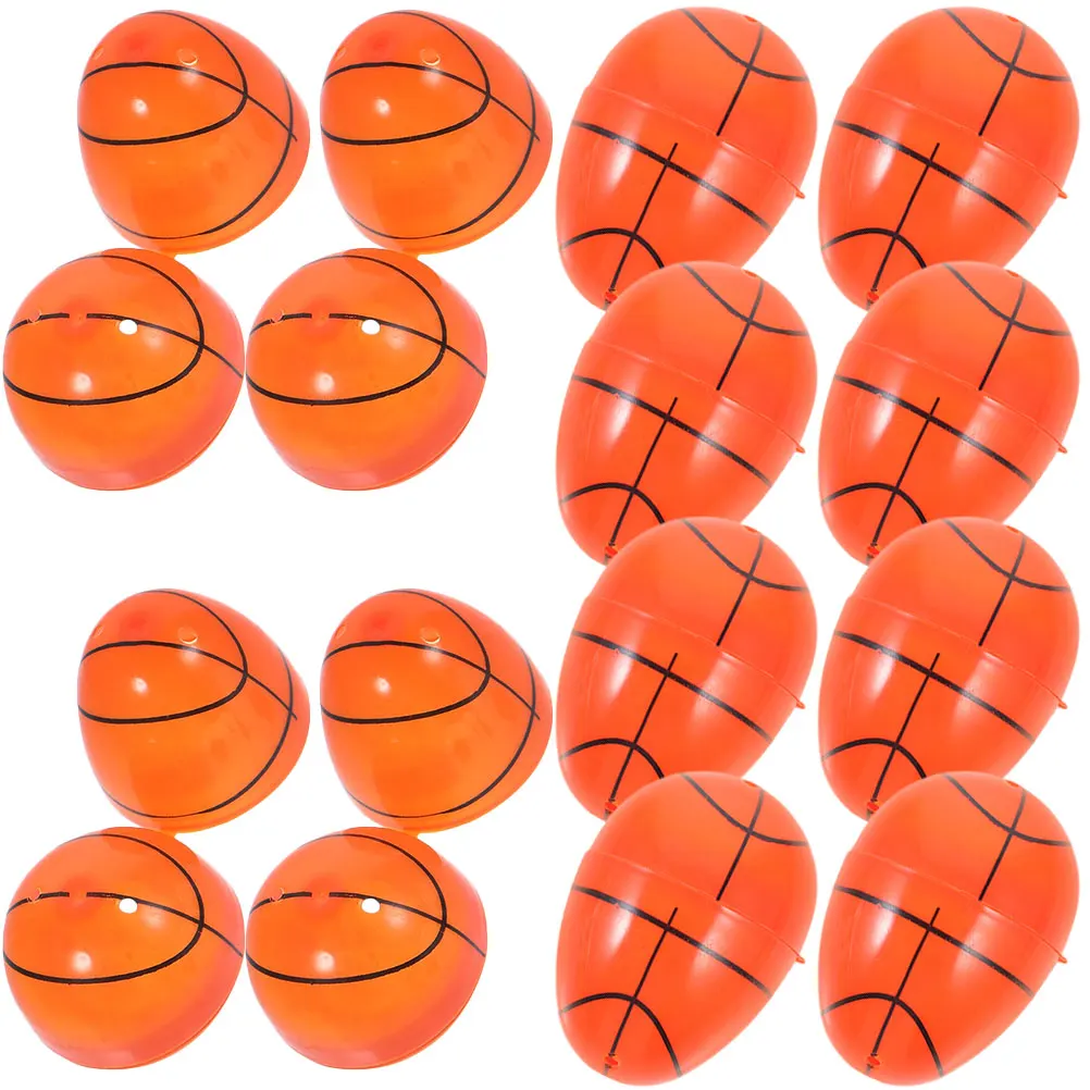 12pcs Basketball Easter Eggs Decorations Plastic Fillable Candy Boxes Party Shaped Reusable Gifts Kids Toys Easter Decor
12pcs Basketball Easter Eggs Decorations Plastic Fillable Candy Boxes Party Shaped Reusable Gifts Kids Toys Easter Decor