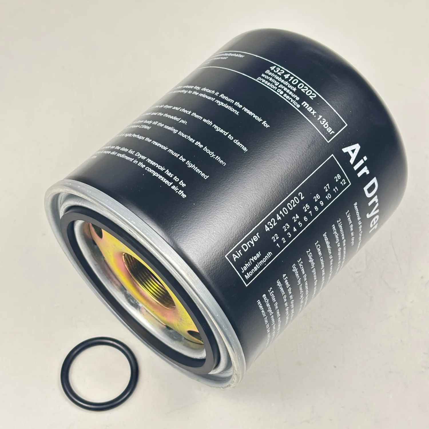 Air Dryer Filter Air Dryer Reservoir Cartridge 4324100202 For Volvo Engine
Air Dryer Filter Air Dryer Reservoir Cartridge 4324100202 For Volvo Engine
