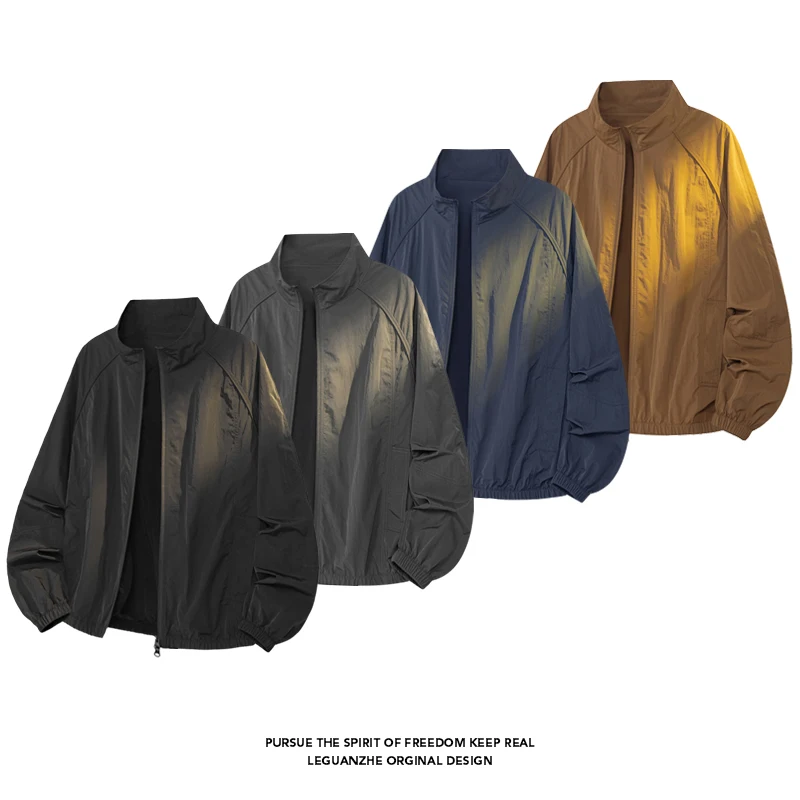 2026 Light and Thin Sunscreen Clothing Jacket Men's Summer Cold Silk Cool Breathable Mesh Zipper Jacket Sunscreen Clothing Top
2026 Light and Thin Sunscreen Clothing Jacket Men's Summer Cold Silk Cool Breathable Mesh Zipper Jacket Sunscreen Clothing Top