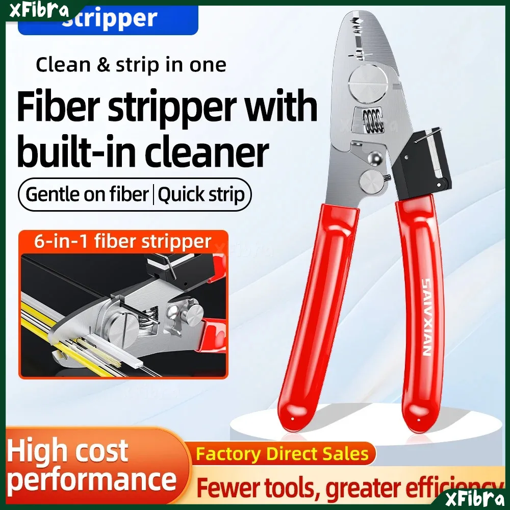 All-round Optic Fiber Stripper Portable Cable Peeling Maintenance Hand Tool
All-round Optic Fiber Stripper Portable Cable Peeling Maintenance Hand Tool