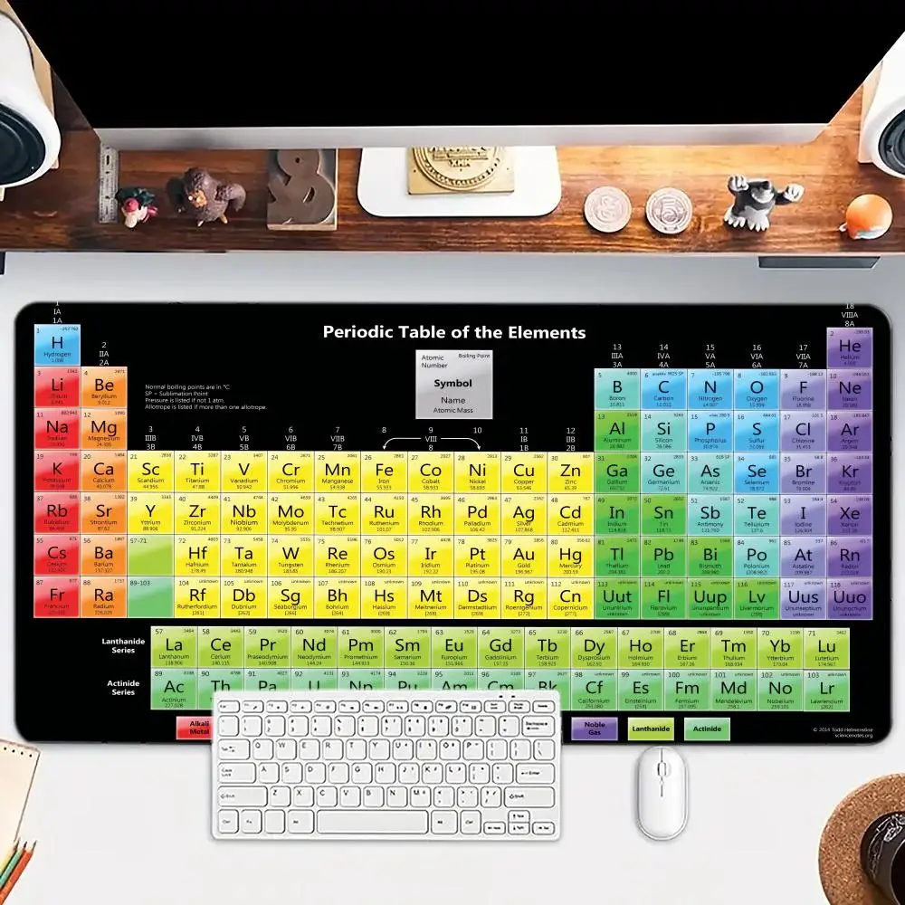 the periodic table Mouse Pad Large mouse pad, desk pad, anti slip base, washable for office and home use
the periodic table Mouse Pad Large mouse pad, desk pad, anti slip base, washable for office and home use