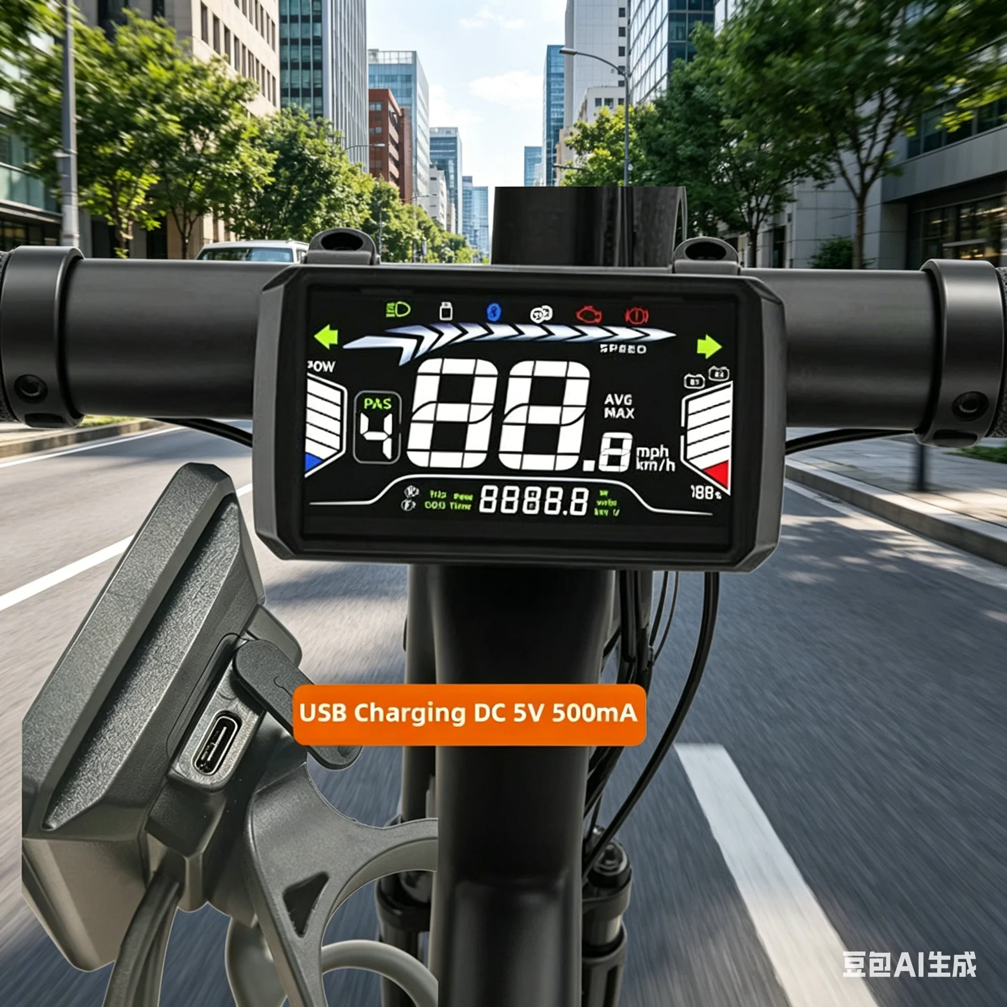Electric Bike Display Ordinary/Waterproof Line 24V-72V 4-inch LCD Display Instrument H6 Color Screen Display Electric Bike Parts
Electric Bike Display Ordinary/Waterproof Line 24V-72V 4-inch LCD Display Instrument H6 Color Screen Display Electric Bike Parts