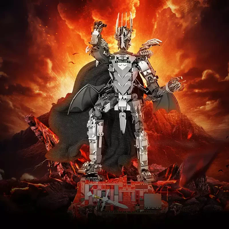 Сборка MOC, классический фильм, Lord Of The Rings, Саурон, минифигурка, строительные блоки, кирпичи, развивающие сборные игрушки, подарок для взрослых и детей
Сборка MOC, классический фильм, Lord Of The Rings, Саурон, минифигурка, строительные блоки, кирпичи, развивающие сборные игрушки, подарок для взрослых и детей