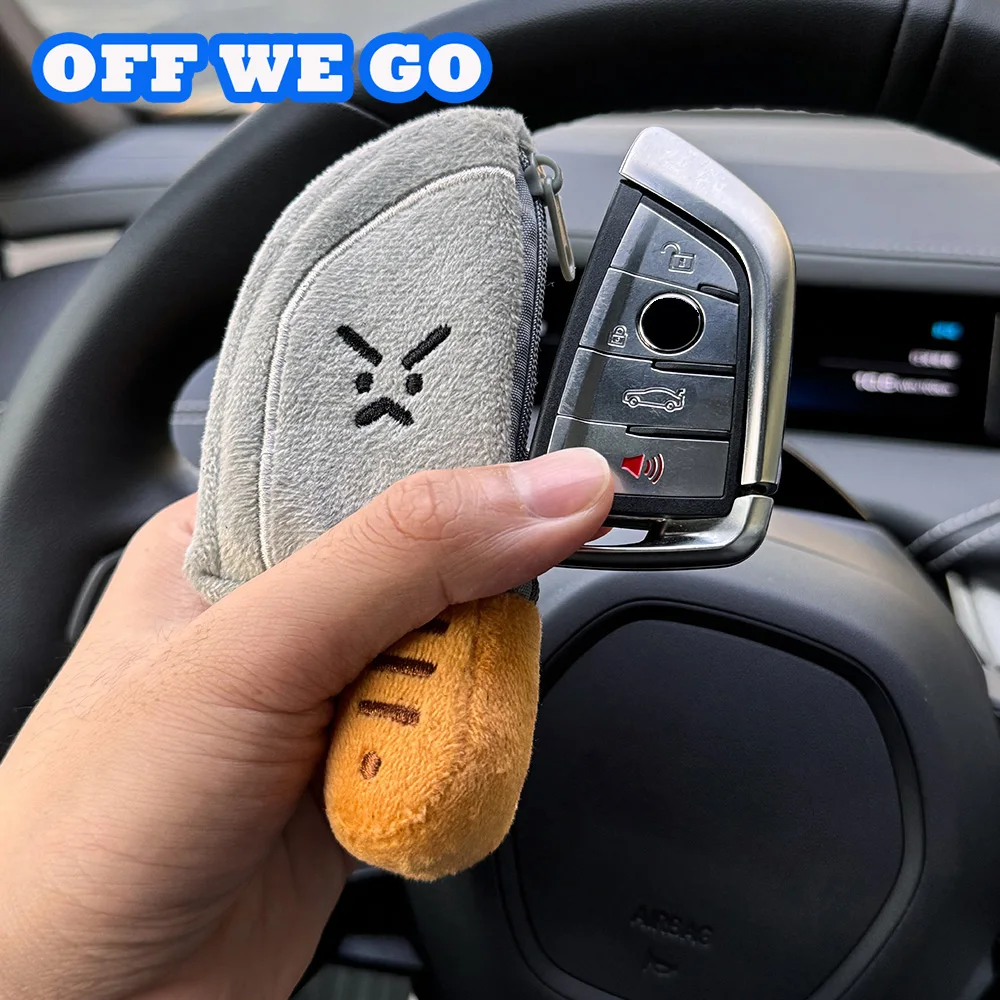 Universal Car Key Case Shell Fob Cover Soft Headphone Storage Bag Kitchen Knife Plush Angry Expression Creative and Funny
Universal Car Key Case Shell Fob Cover Soft Headphone Storage Bag Kitchen Knife Plush Angry Expression Creative and Funny