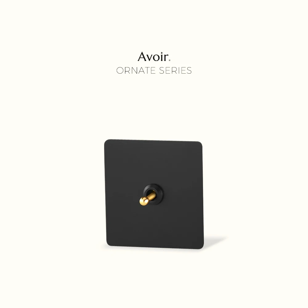 Avoir Dimmer Switch Living Room Wall Outlets Vintage Wall Lamp Switch 1-4 Gang 2 Way Black Toggle Switches Push Buttons Switches
Avoir Dimmer Switch Living Room Wall Outlets Vintage Wall Lamp Switch 1-4 Gang 2 Way Black Toggle Switches Push Buttons Switches