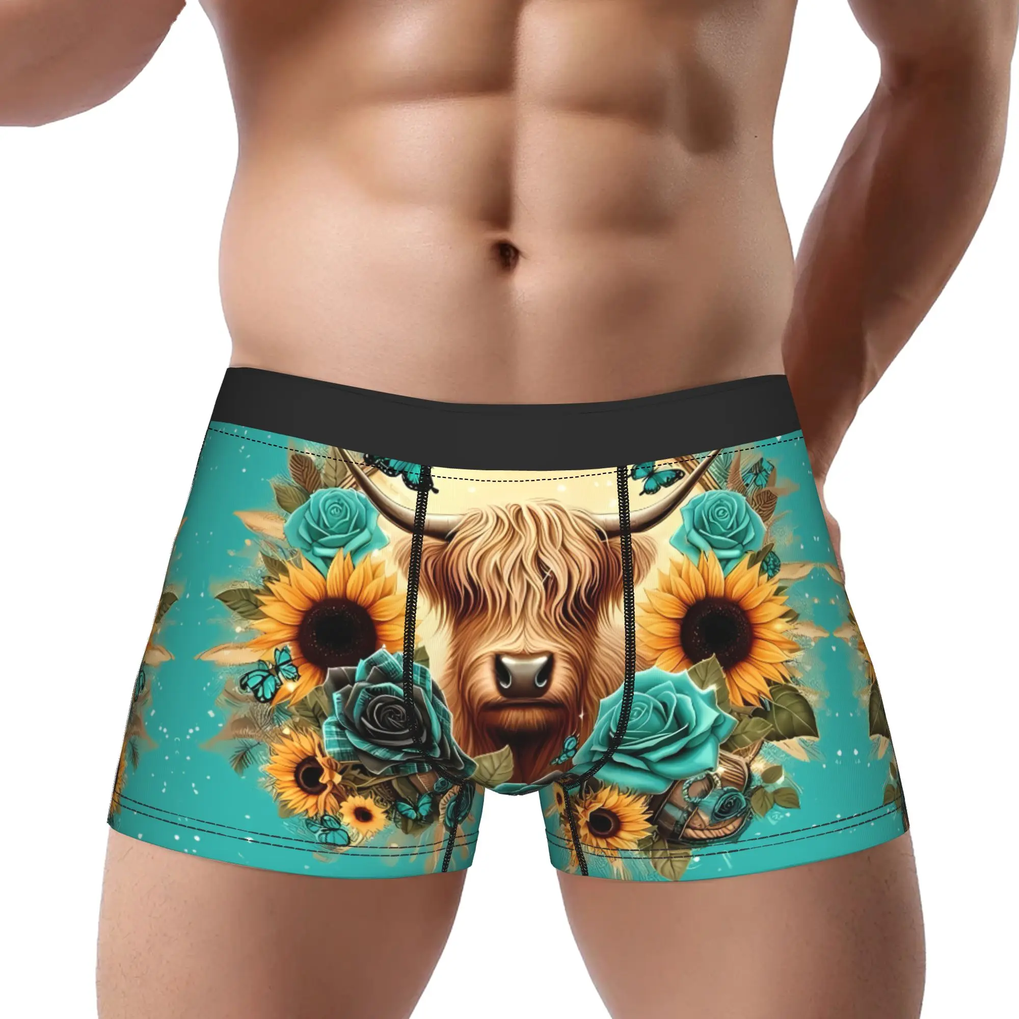 Highland Cow Underwear Man Polyester Boxer Briefs Underpants Printed
Highland Cow Underwear Man Polyester Boxer Briefs Underpants Printed