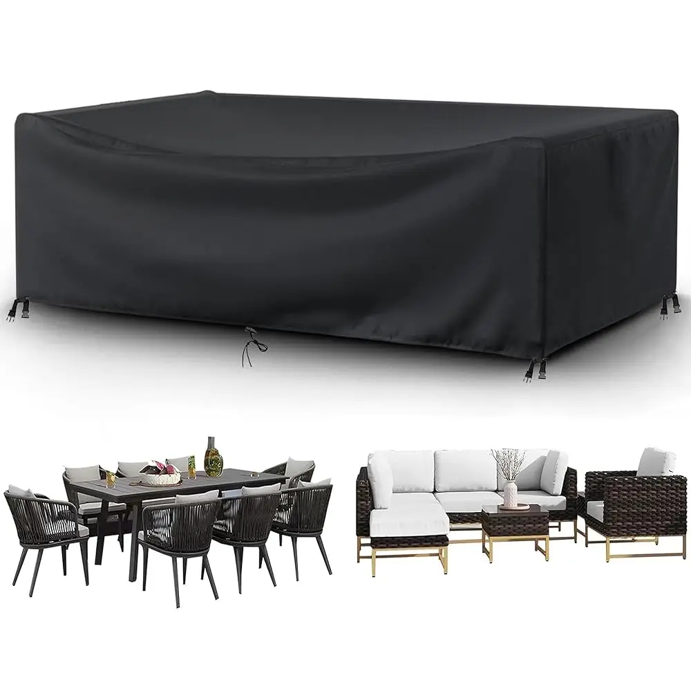 Patio Furniture Covers Outdoor Table Cover Waterproof Rectangular Patio Dining Table Cover Wind Dust Proof Anti-Uv Garden
Patio Furniture Covers Outdoor Table Cover Waterproof Rectangular Patio Dining Table Cover Wind Dust Proof Anti-Uv Garden