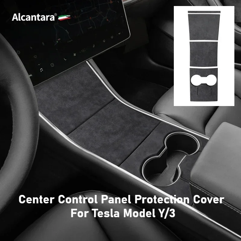 Center Control Panel Protection Cover for Tesla Model Y/3 Alcantara Drink Holder Sticker Water Cup Frame Decor Car Accessories
Center Control Panel Protection Cover for Tesla Model Y/3 Alcantara Drink Holder Sticker Water Cup Frame Decor Car Accessories