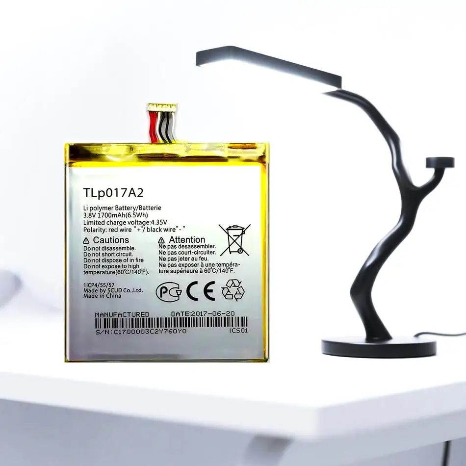 Mobile Phone Battery Tlp017a1 Tlp017a2 1700Mah For Alcatel One Touch Idol Mini OT-6012A OT-6012E OT-6012W OT 6012A 6012E 6012W
Mobile Phone Battery Tlp017a1 Tlp017a2 1700Mah For Alcatel One Touch Idol Mini OT-6012A OT-6012E OT-6012W OT 6012A 6012E 6012W