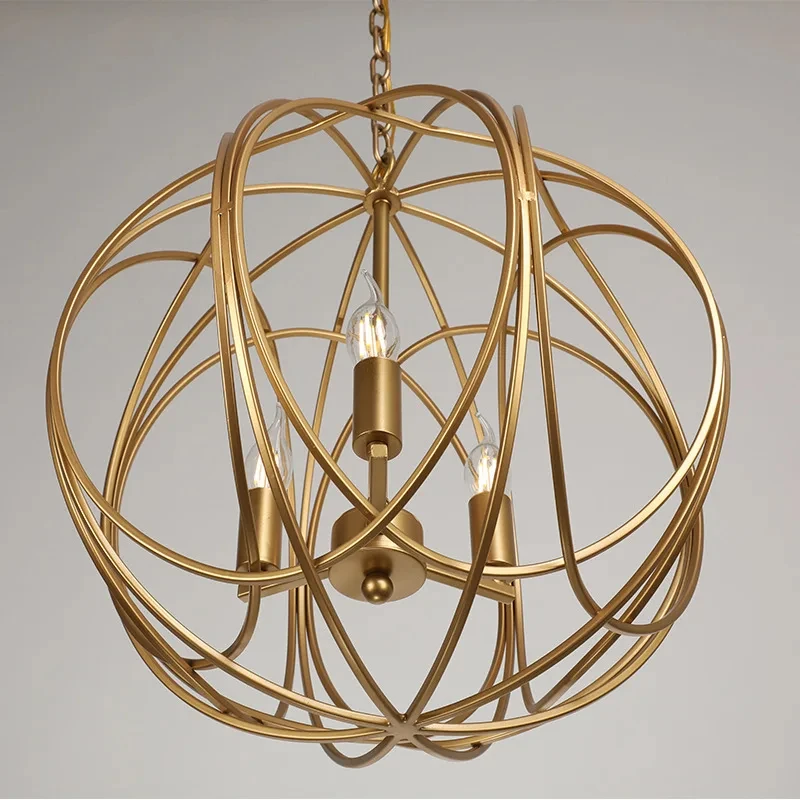 Vintage Gold Chandelier Modern LED Ring Ball Ceiling Hanging Light Fixture for Dining Room Living Kitchen Bedroom Home Decor
Vintage Gold Chandelier Modern LED Ring Ball Ceiling Hanging Light Fixture for Dining Room Living Kitchen Bedroom Home Decor