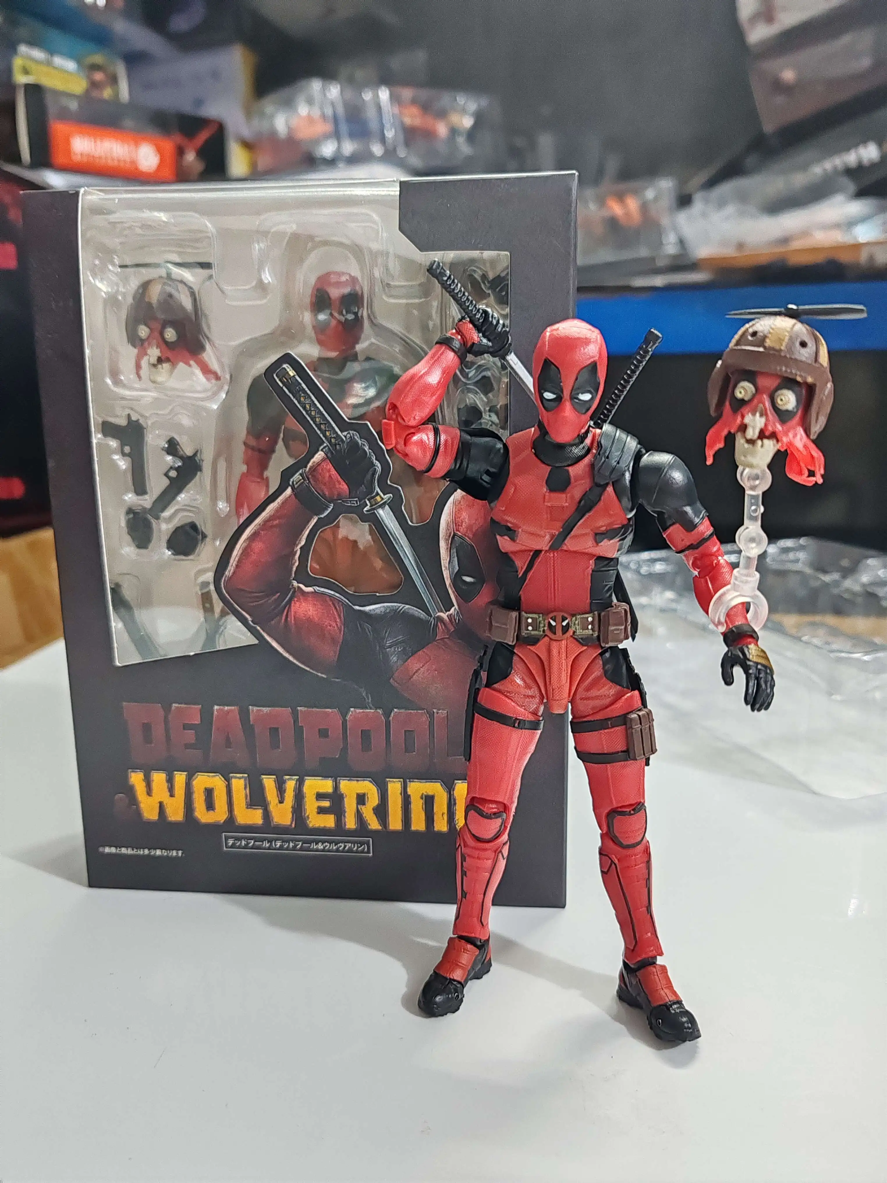New Anime Figure Deadpool & Wolverine Movie Wolverine Action Figure Collection Model Toy Birthday Gifts For Boys /Girls
New Anime Figure Deadpool & Wolverine Movie Wolverine Action Figure Collection Model Toy Birthday Gifts For Boys /Girls