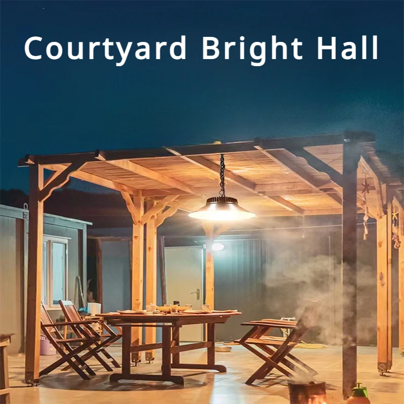 New Solar Powered Chandelier Three Color Indoor and Outdoor Courtyard Household High-power Ultra Bright Lighting Street Lamp
New Solar Powered Chandelier Three Color Indoor and Outdoor Courtyard Household High-power Ultra Bright Lighting Street Lamp