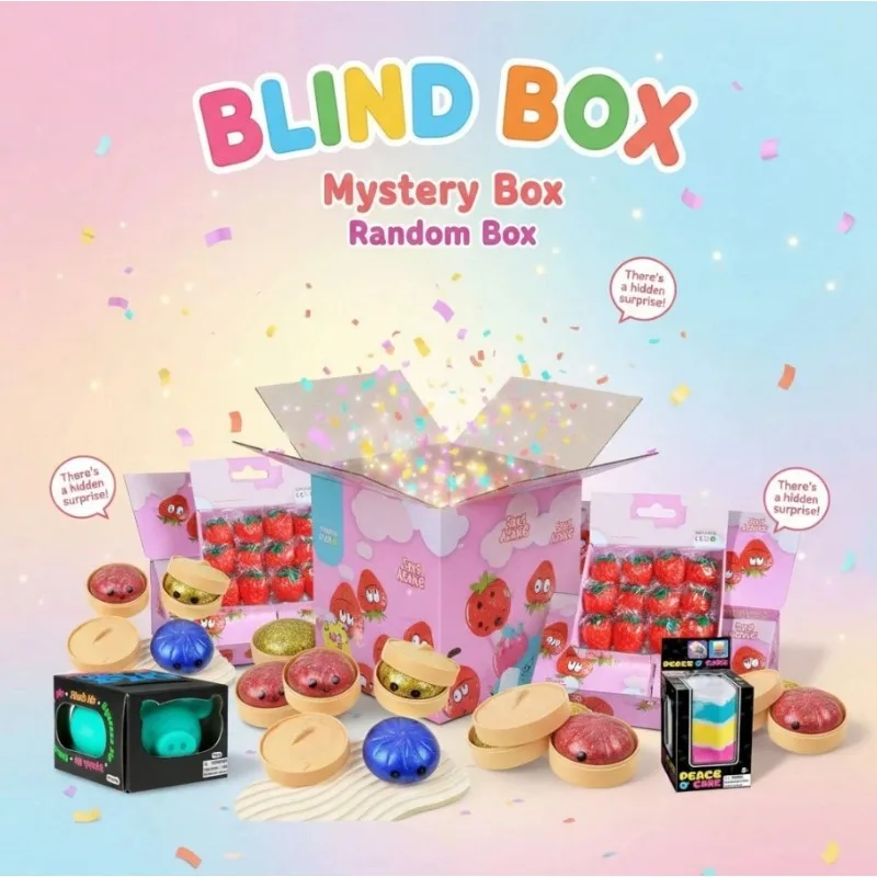Cute Food & Animal Squishy Blind Box – 3 Independent Random Draws (Min. 2 Items, Up To 5 Possible) Lucky Surprise Set
Cute Food & Animal Squishy Blind Box – 3 Independent Random Draws (Min. 2 Items, Up To 5 Possible) Lucky Surprise Set