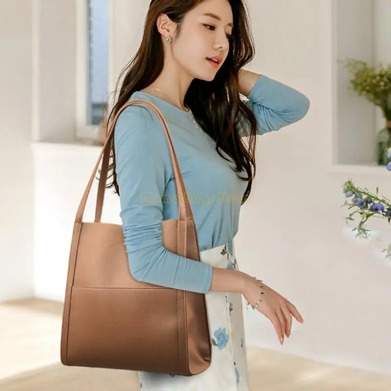 X90D 2023 Solid Color PU Bag for Girl Women Shoulder Bag Tote Large Capacity Lady Purse Versatile Trendy Bag Shopping Bags
X90D 2023 Solid Color PU Bag for Girl Women Shoulder Bag Tote Large Capacity Lady Purse Versatile Trendy Bag Shopping Bags