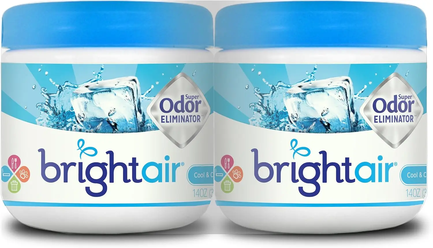 Cool & Clean Scent Air Freshener, 14 oz, 2 Pack - Odor Eliminator for Home & Office
Cool & Clean Scent Air Freshener, 14 oz, 2 Pack - Odor Eliminator for Home & Office