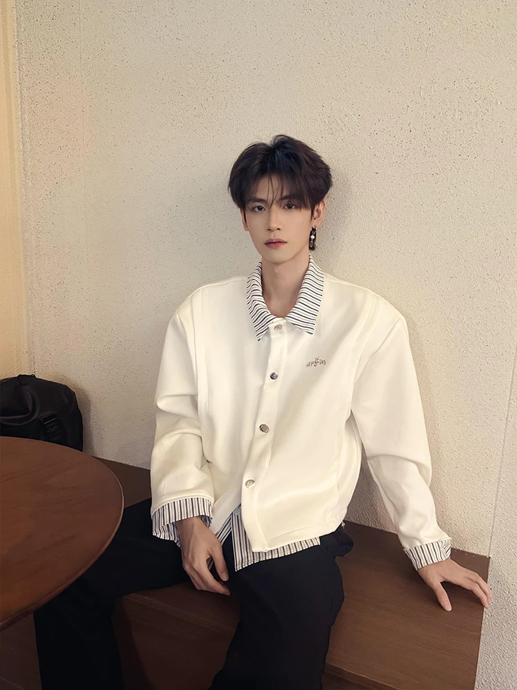 Белый мужской комплект из двух предметов: кардиган-худи с эффектом двухслойности и спортивные брюки в корейском стиле, с пэчворком, дышащие, с длинными рукавами, для зимних видов спорта
Белый мужской комплект из двух предметов: кардиган-худи с эффектом двухслойности и спортивные брюки в корейском стиле, с пэчворком, дышащие, с длинными рукавами, для зимних видов спорта