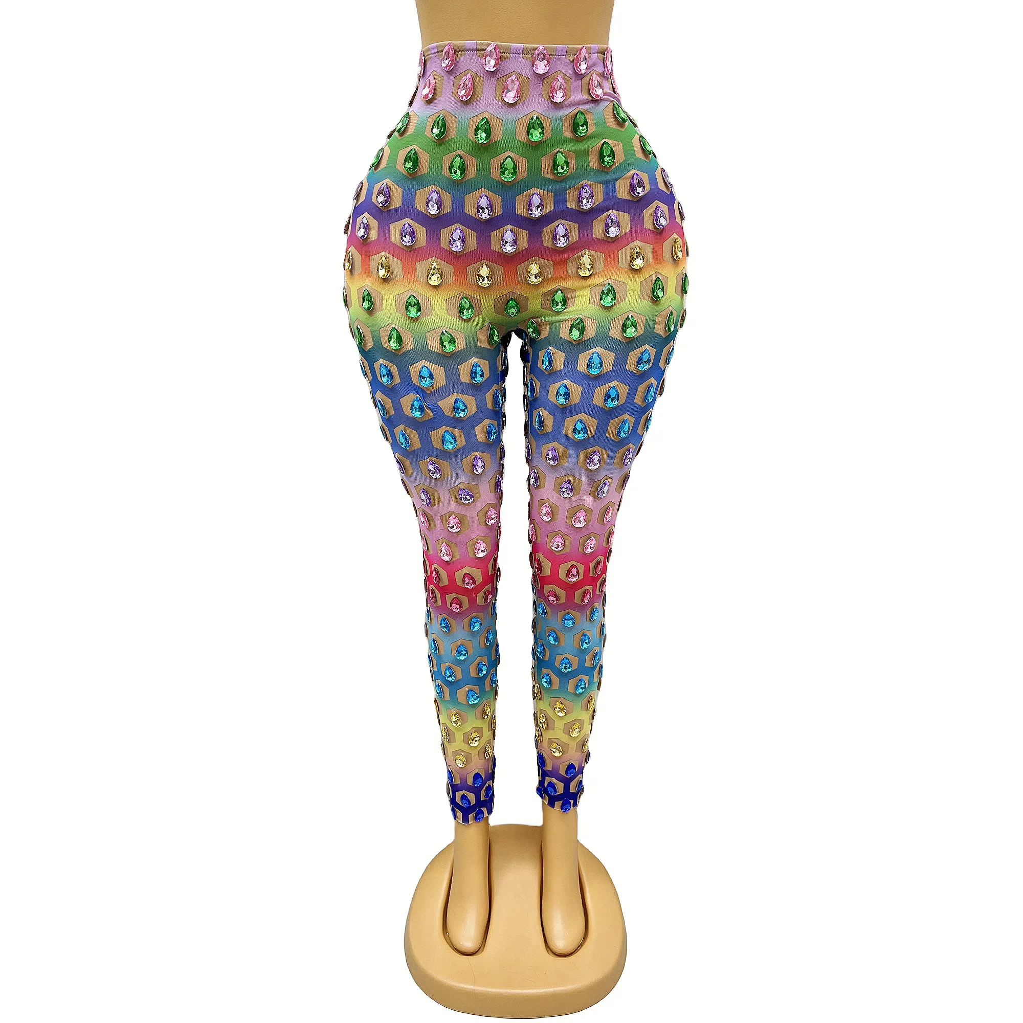 Rhinestones Transparent Sexy Pants Dance Performance Leggings Outfit Evening Birthday Celebrate Costume
Rhinestones Transparent Sexy Pants Dance Performance Leggings Outfit Evening Birthday Celebrate Costume